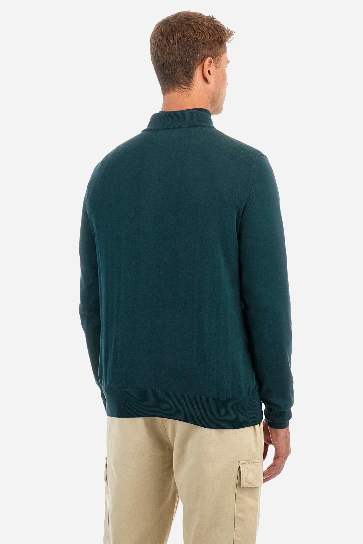 La Martina Knitwear with Half Zip | Green