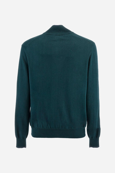 La Martina Knitwear with Half Zip | Green