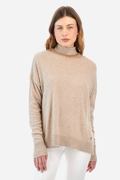 La Martina Turtleneck Pullover | Beige