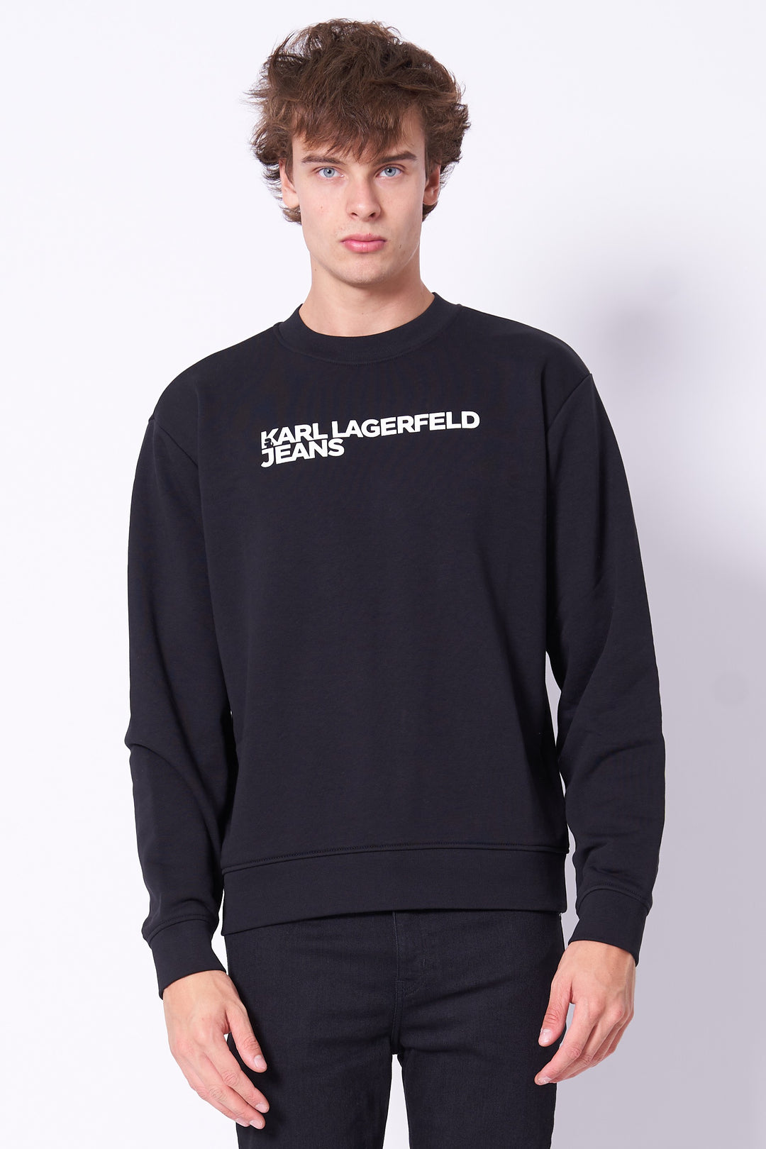Karl Lagerfeld Logo Regular Sweatshirt | Iris