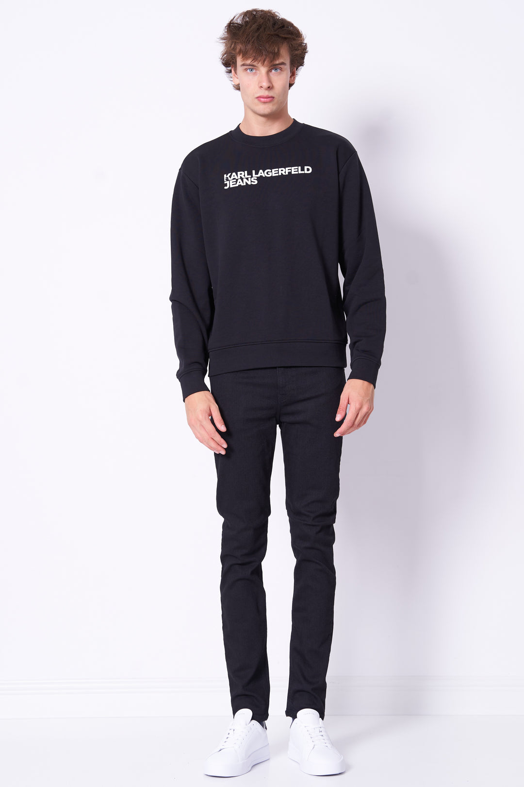 Karl Lagerfeld Logo Regular Sweatshirt | Iris