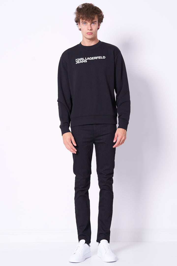 Karl Lagerfeld Logo Regular Sweatshirt | Iris