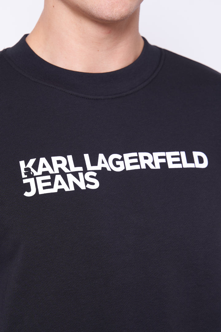 Karl Lagerfeld Logo Regular Sweatshirt | Iris