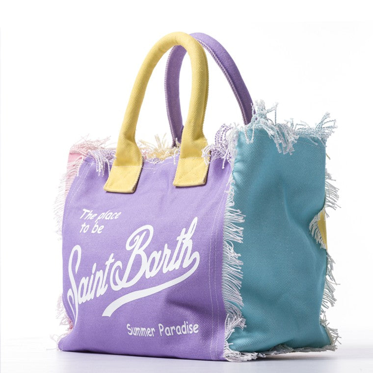 MC2 Saint Barth Vanity Borsa Canvas Bag | Multicolor