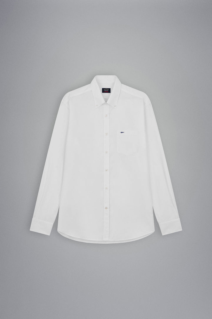 Paul & Shark Oxford Cotton Shirt | White
