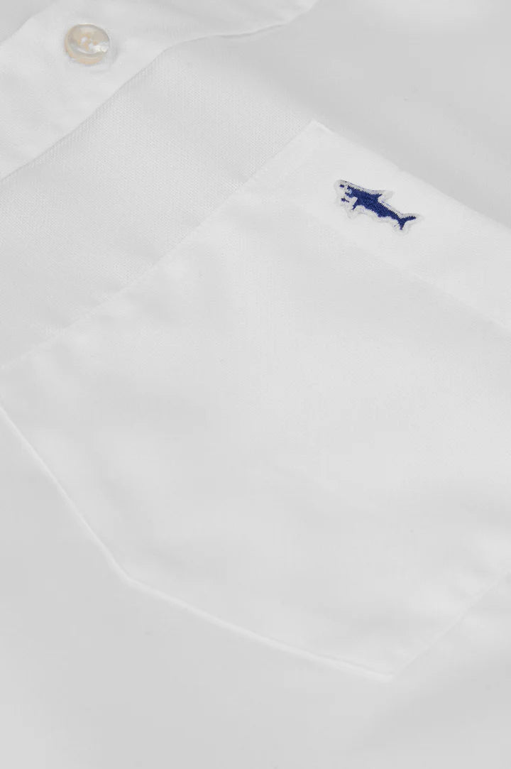 Paul & Shark Cotton Oxford Shirt | White