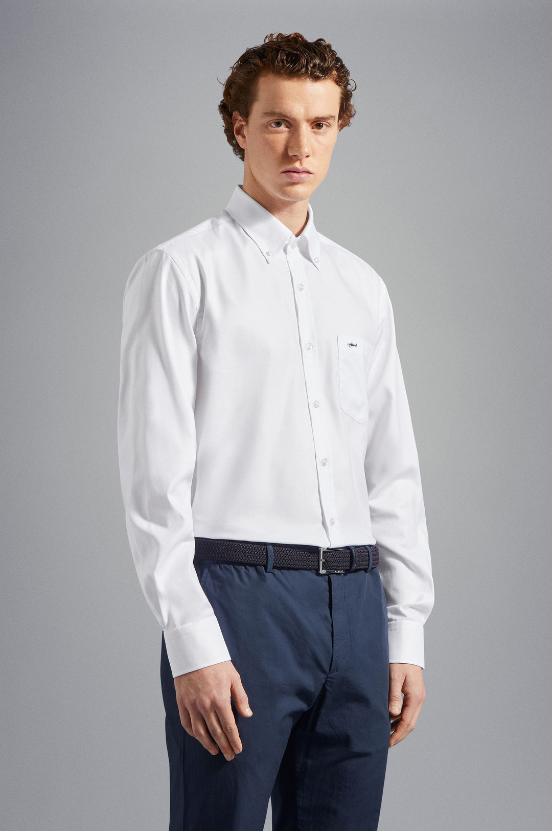 Paul & Shark Oxford Cotton Shirt | White