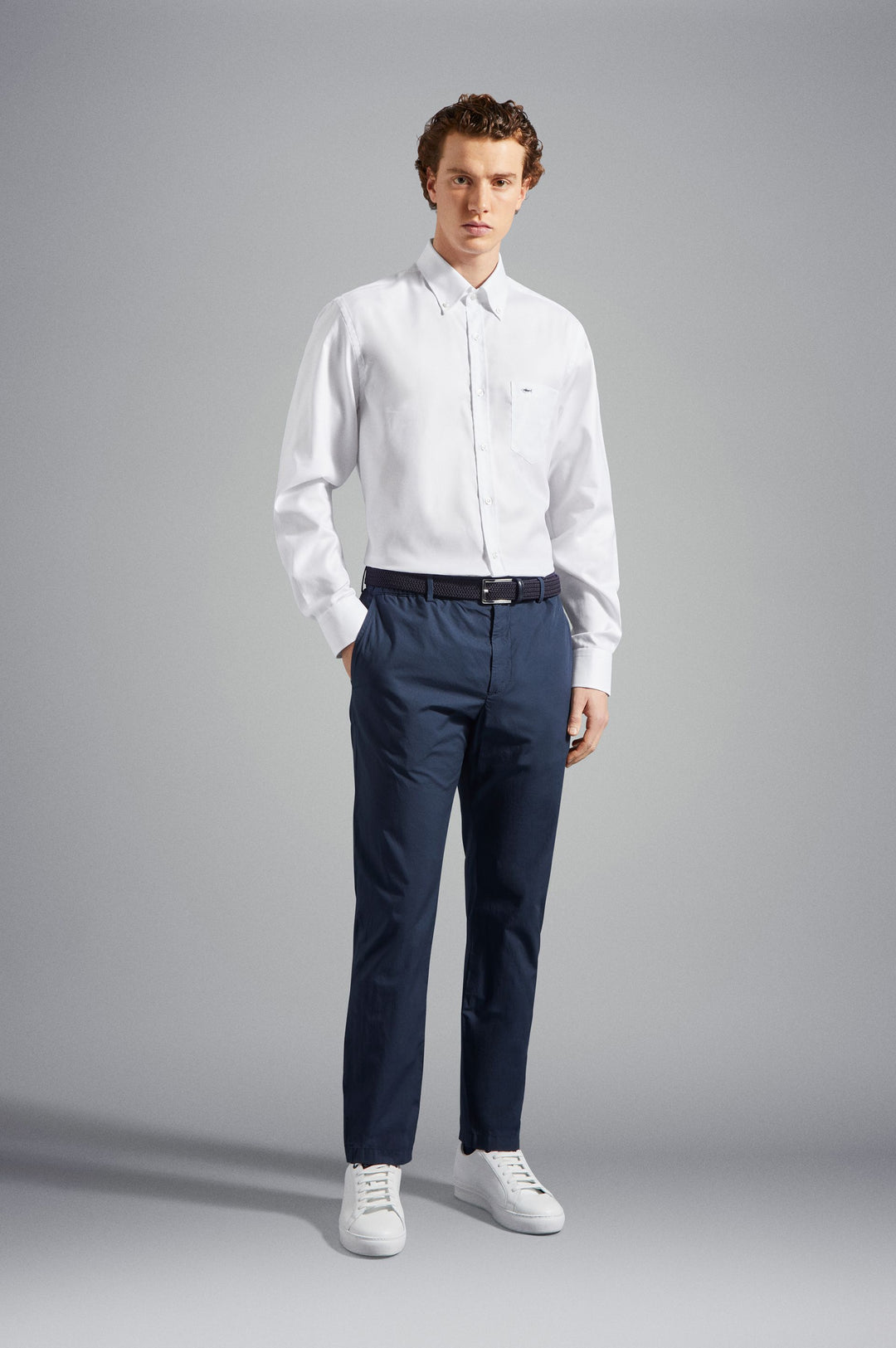 Paul & Shark Oxford Cotton Shirt | White