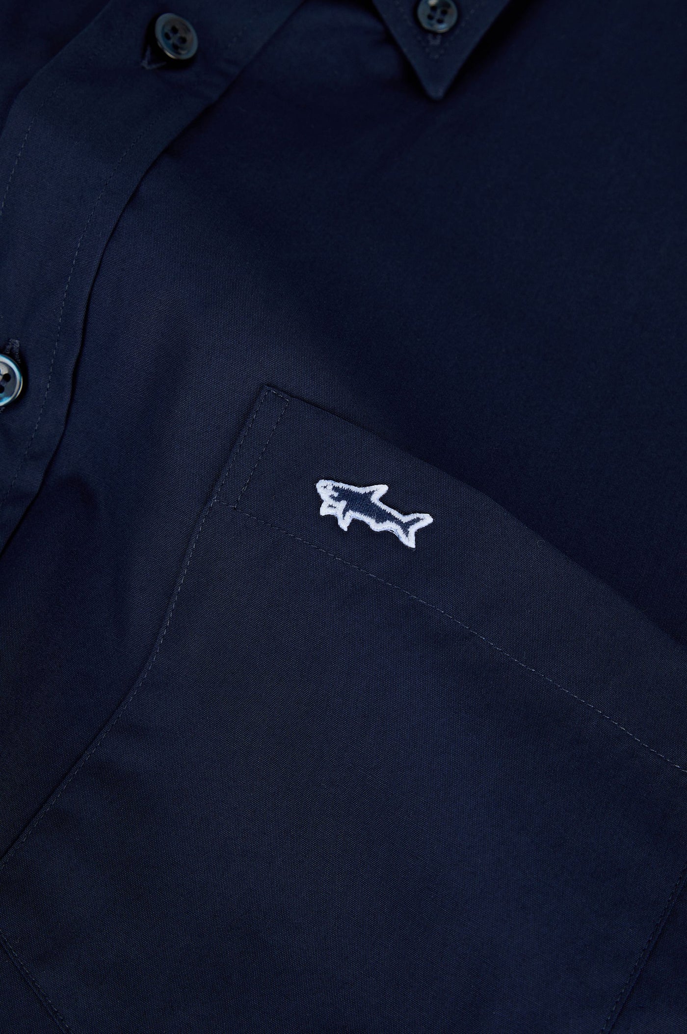 Paul & Shark Poplin Cotton Shirt | Navy