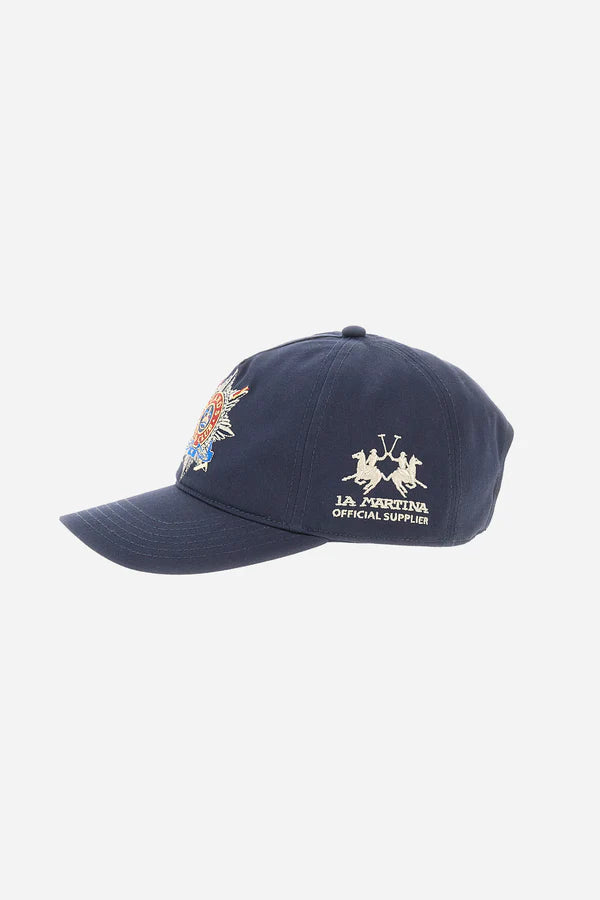 La Martina Guards Cotton Cap - Zuma | Navy