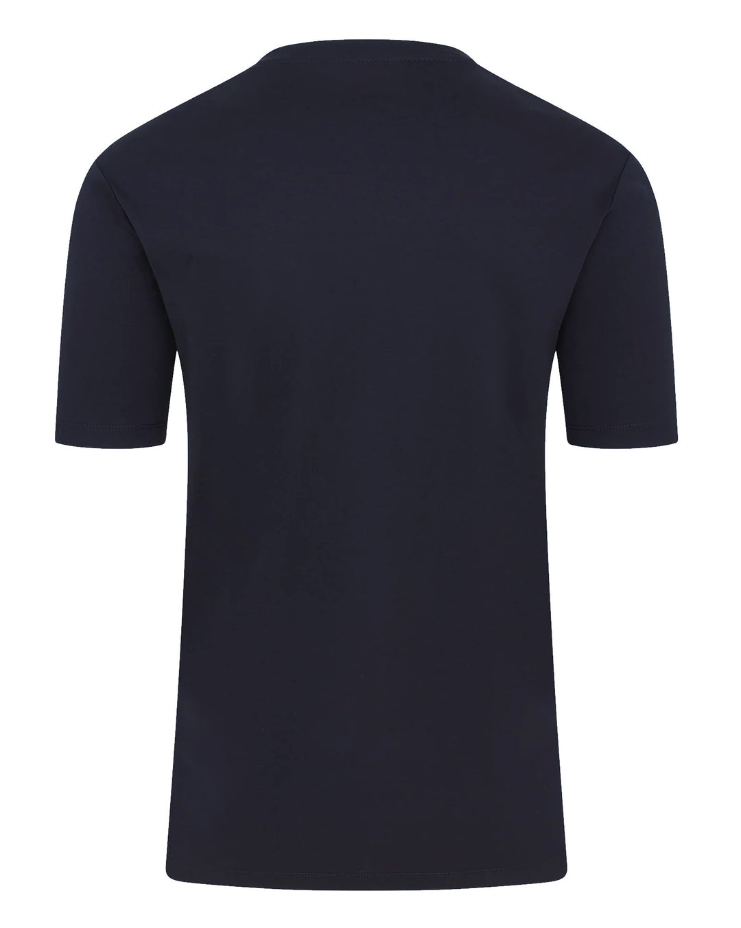 Paul & Shark Leather Badge Aqua Touch Cotton T-shirt | Navy