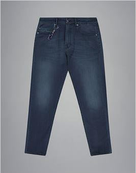 Paul & Shark Fleece Stretch Denim Jeans | Navy