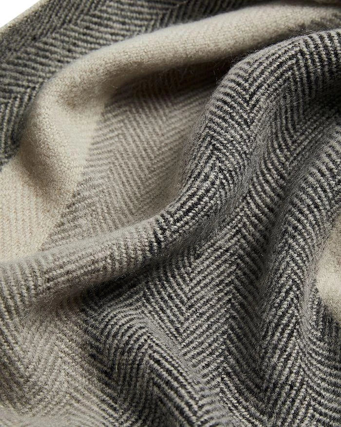 Ted Baker Alfredi Striped Scarf | Grey