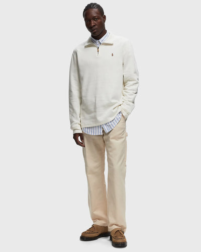 Ralph Lauren Estate Rib Quarter-Zip Sweater | Nevis