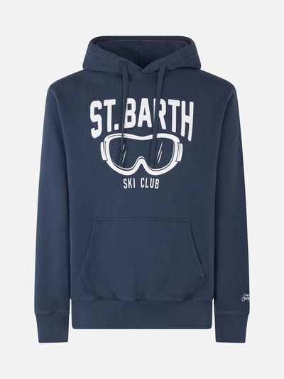 MC2 Hoodie with St. Barth Ski Club Print | Blue