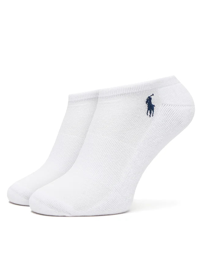 Ralph Lauren Low Cut 6 Pack Socks | White