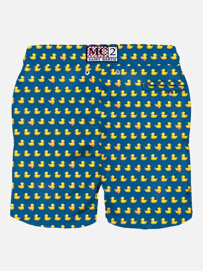 MC2 Saint Barth Swim-shorts with Duckies | Navy