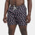 MC2 Saint Barth Lightweight Fabric Swim Shorts Lighting Drunk Night | Black/Pink