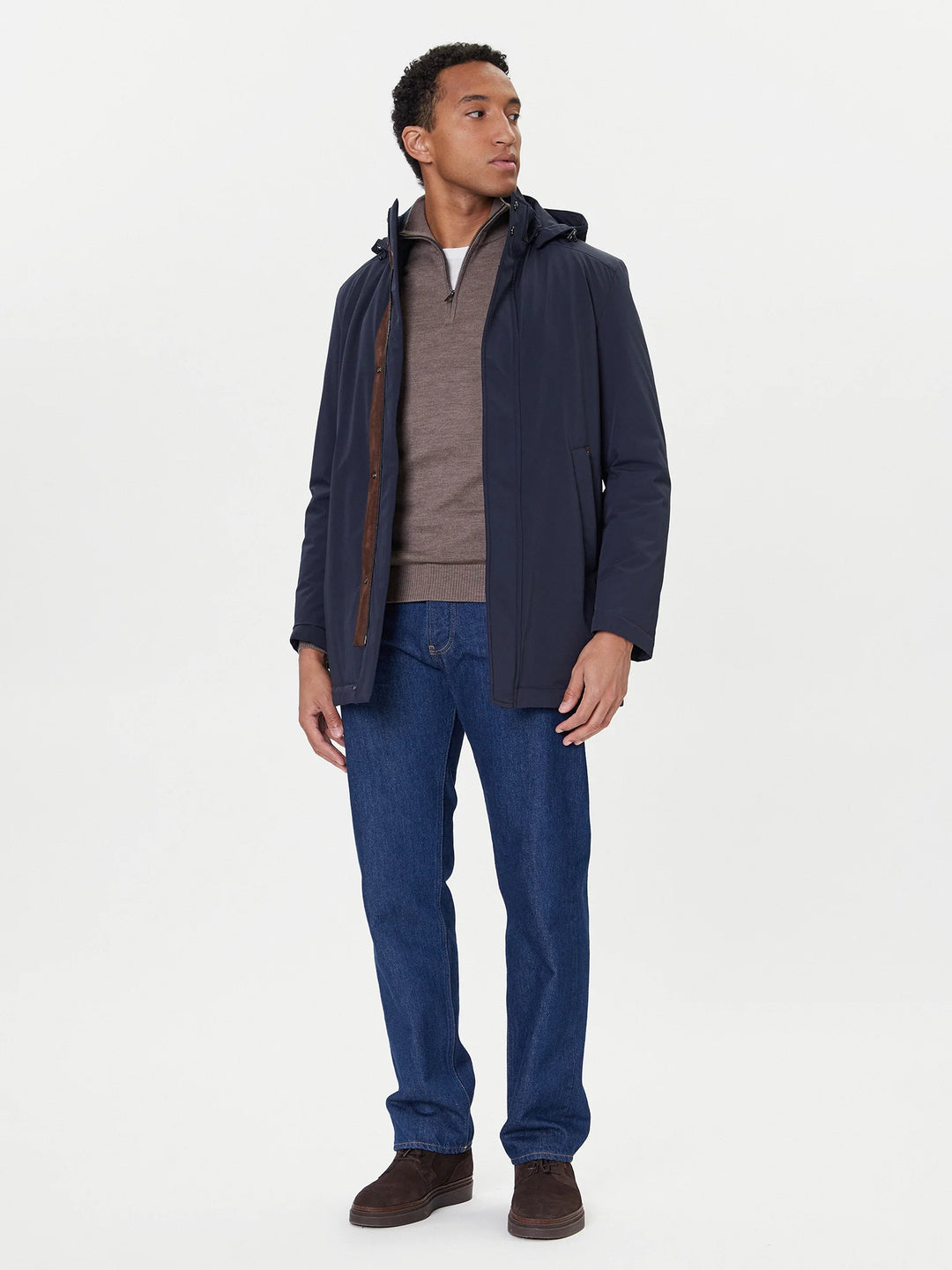 Paul & Shark Paul & Shark Typhoon 4x4 Stretch Coat | Navy