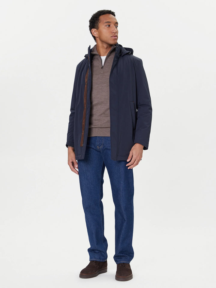 Paul & Shark Paul & Shark Typhoon 4x4 Stretch Coat | Navy