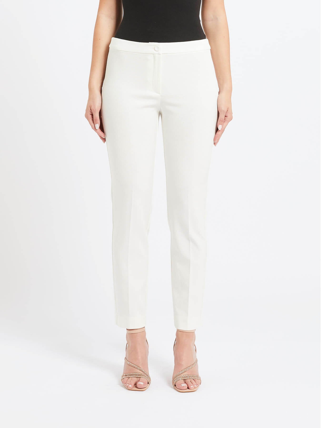 Penny Black Trousers Regular Fit | White