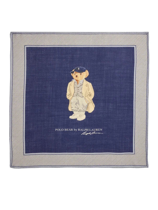Ralph Lauren Wool Blend Scarf Beardana | Navy