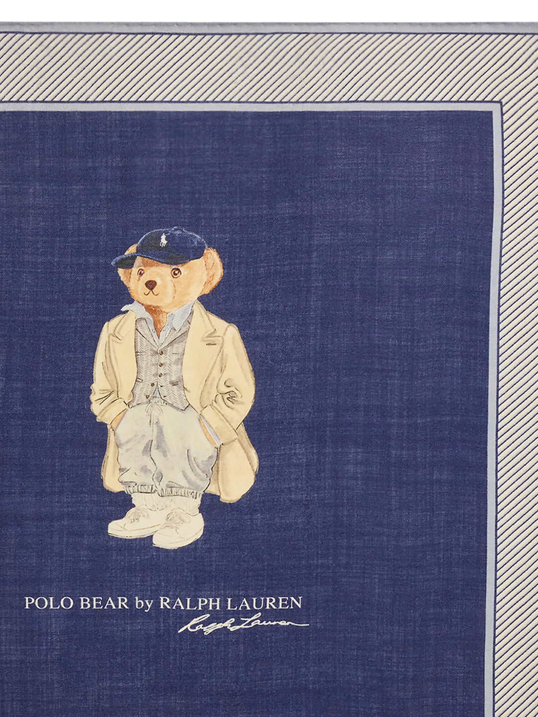 Ralph Lauren Wool Blend Scarf Beardana | Navy