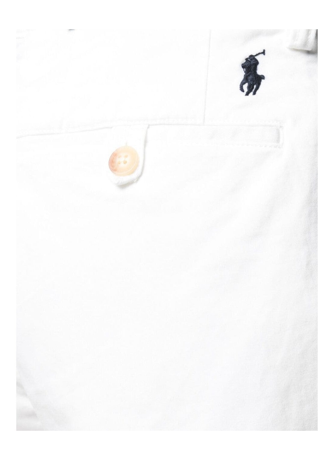Ralph Lauren 20.3 cm Stretch Straight Fit Chino Short | Deckwash White