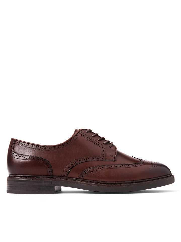 Ralph Lauren Asher Wgtip Dress Shoes | Brown