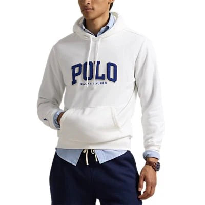 Ralph Lauren Hoodie with Letters | White