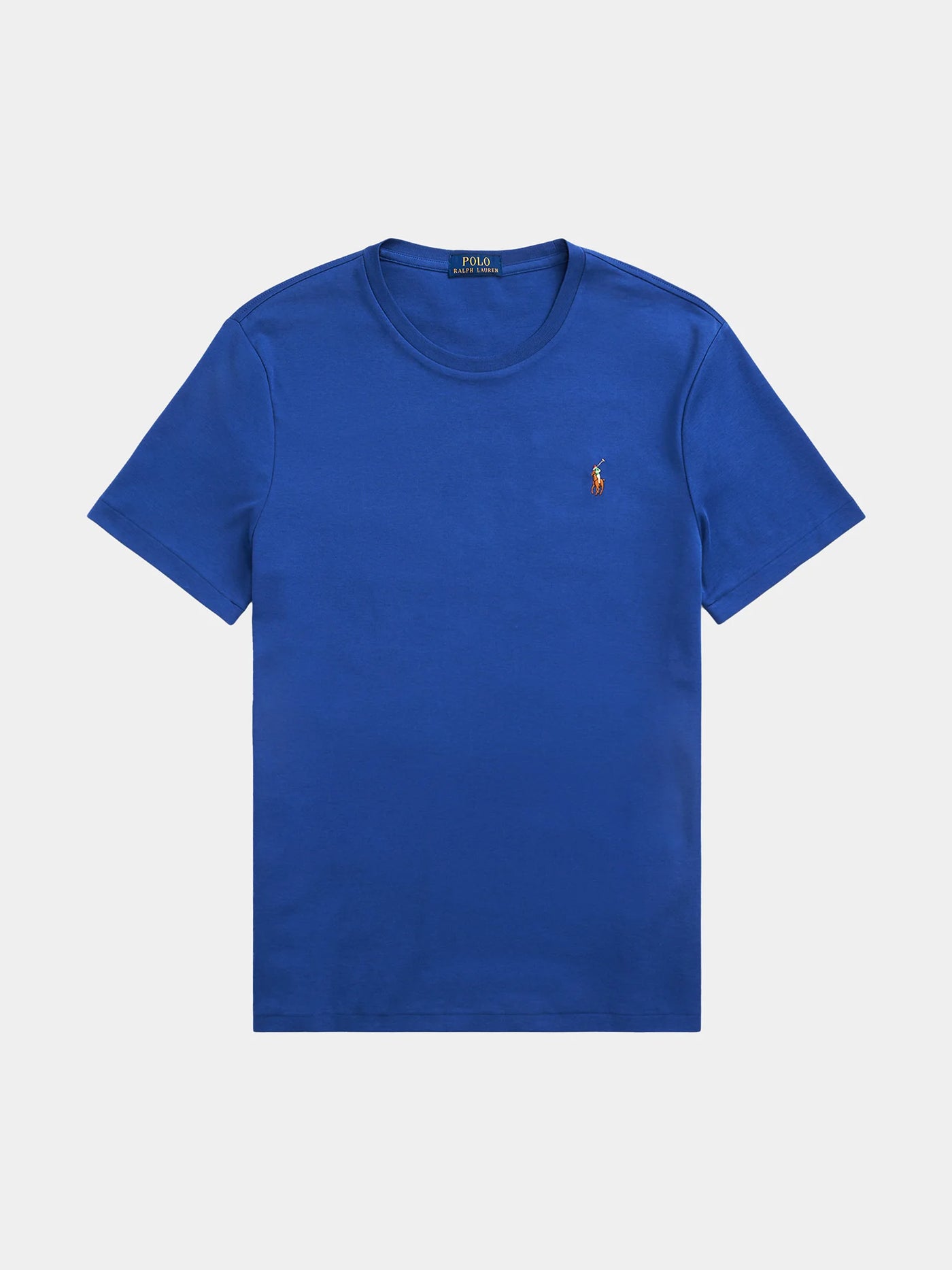 Ralph Lauren Custom Slim Fit Interlock Soft Cotton T-Shirt | Beach Royal