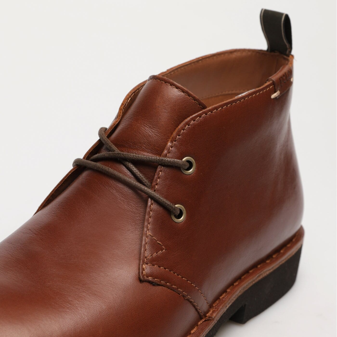 Ralph Lauren Talan Chukka Mid Cut Boots | Tan