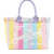 MC2 Saint Barth Vanity Canvas Bag | Multi Stripes
