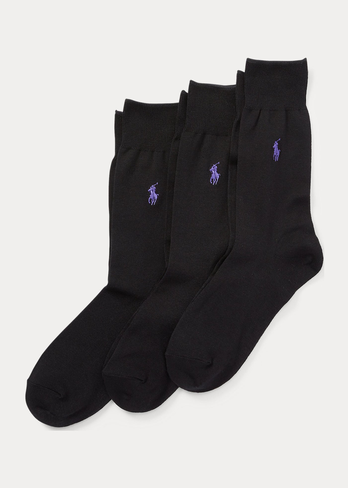 Ralph Lauren Trouser Sock 3 Pack | Black