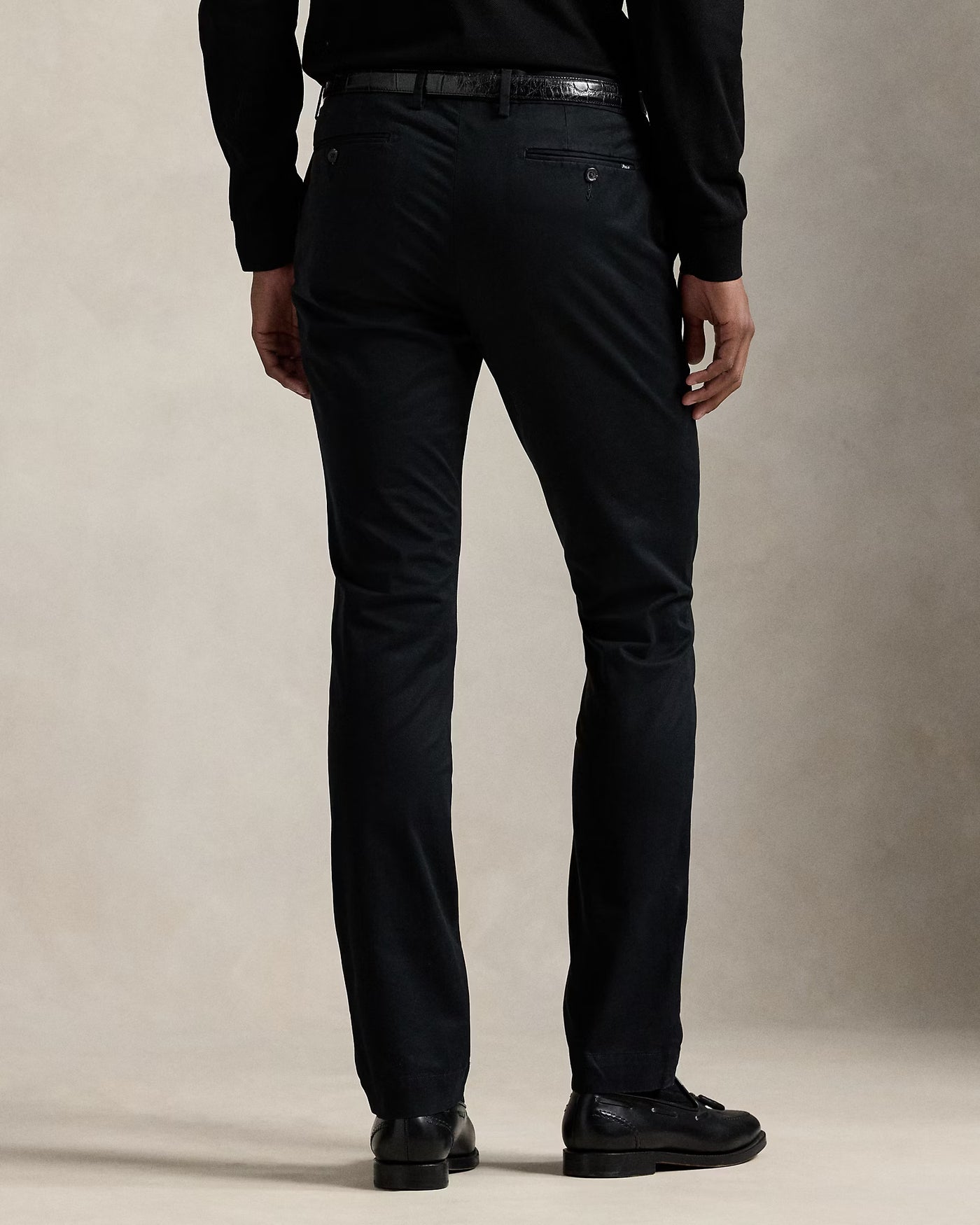 Ralph Lauren Stretch Slim Fit Chino Trouser | Black