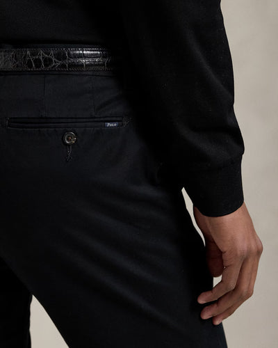Ralph Lauren Stretch Slim Fit Chino Trouser | Black