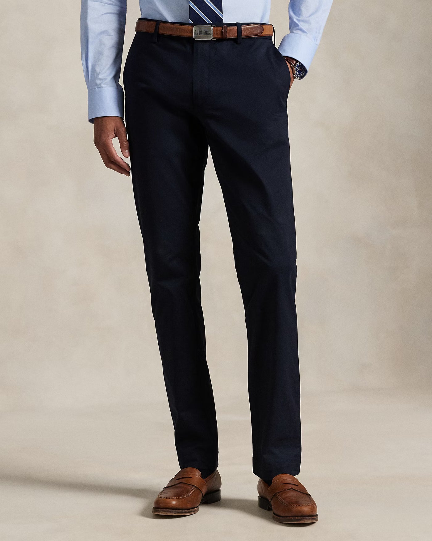 Ralph Lauren Stretch Slim Fit Chino Trouser | Aviator Navy