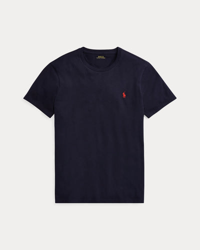 Ralph Lauren Custom Slim Fit Jersey Crewneck T-Shirt | Ink