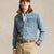 Ralph Lauren Slub Denim Western Shirt | RL Western