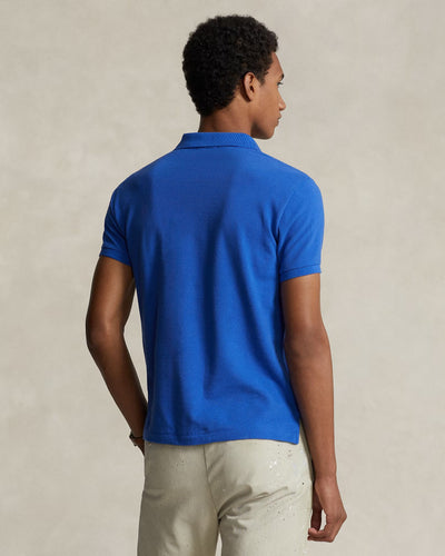 Ralph Lauren The Iconic Mesh Polo Shirt | New Iris Blue