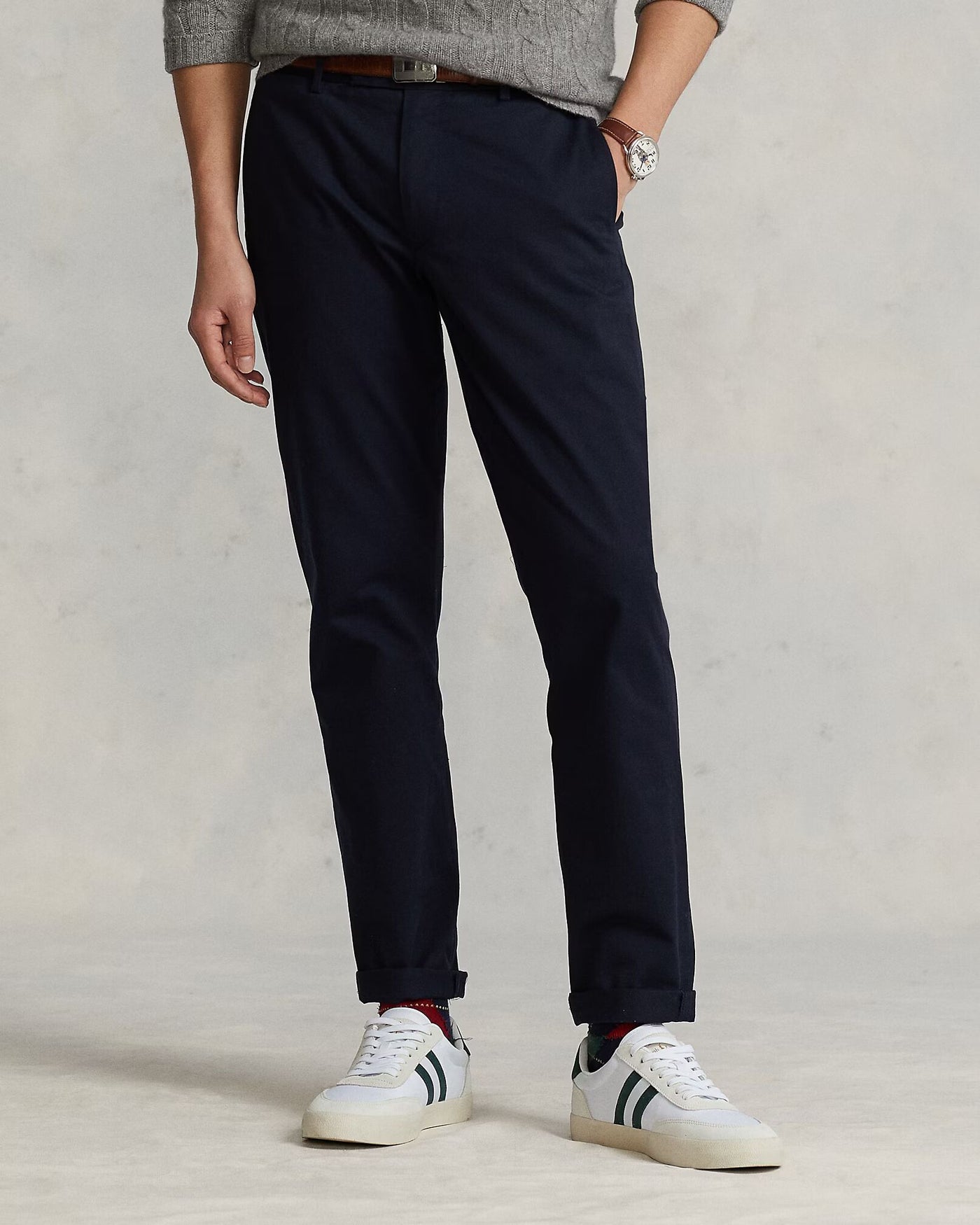 Ralph Lauren Stretch Straight Fit Chino Trouser | Aviator Navy