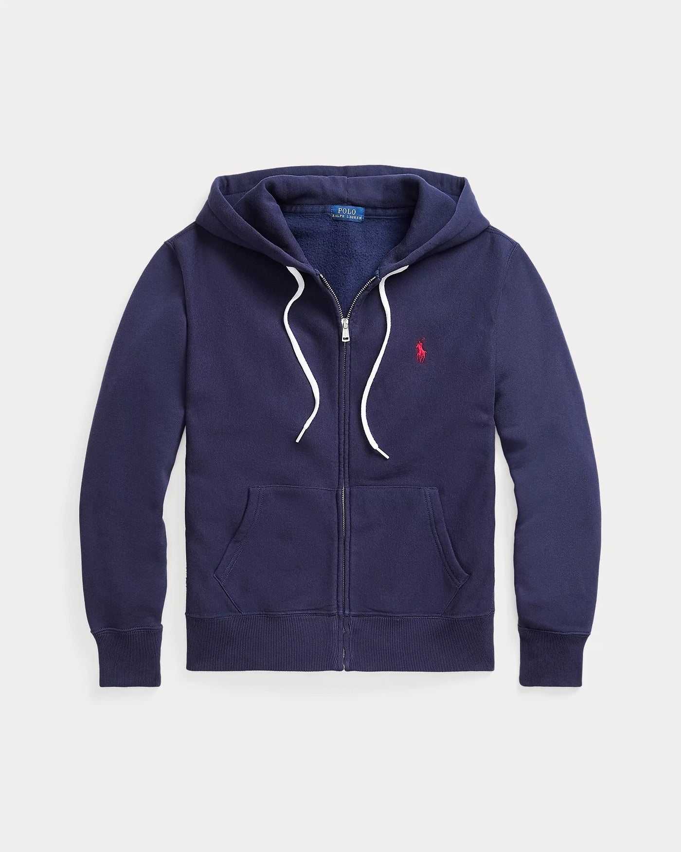 Ralph Lauren Fleece Full-Zip Hoodie | Cruise Navy