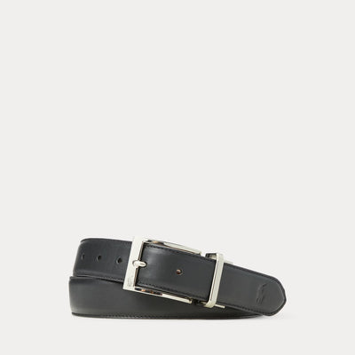 Ralph Lauren Reversible Leather Dress Belt | Black/Brown