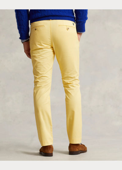 Ralph Lauren Stretch Slim Fit Chino Trouser | Yellow