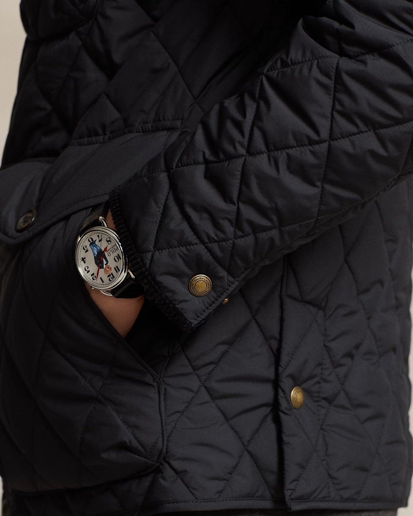 Ralph Lauren The Beaton Quilted Jacket | Black