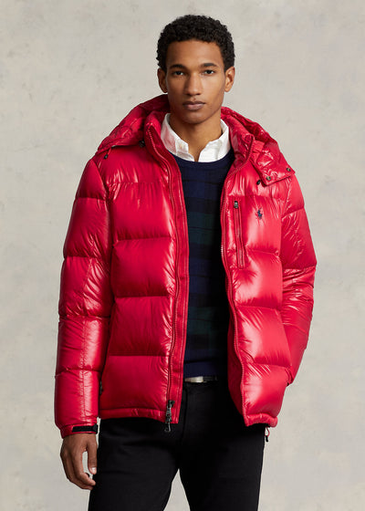 Ralph Lauren The Gorham Glossed Down Jacket | Red