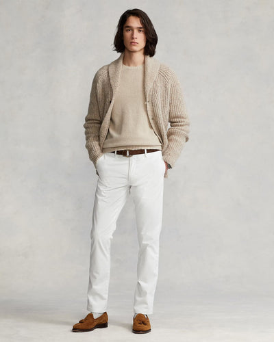 Ralph Lauren Stretch Slim Fit Chino Trouser | Deckwash White