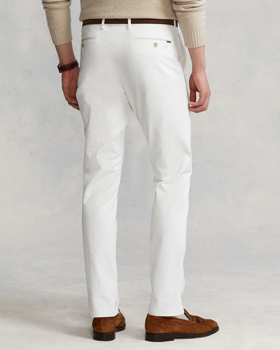 Ralph Lauren Stretch Slim Fit Chino Trouser | Deckwash White