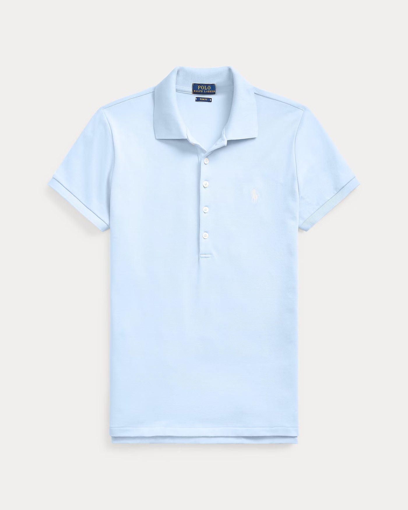 Ralph Lauren Slim Fit Stretch Polo Shirt | Office Blue