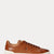 Ralph Lauren Heritage Court II Leather Trainer | Russet Tan